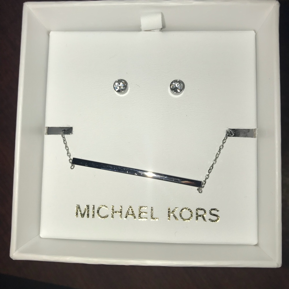 Michael Kors Necklace & earring set
